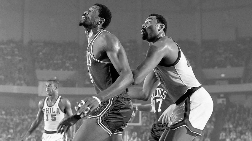 Wilt Chamberlain Bill Russell