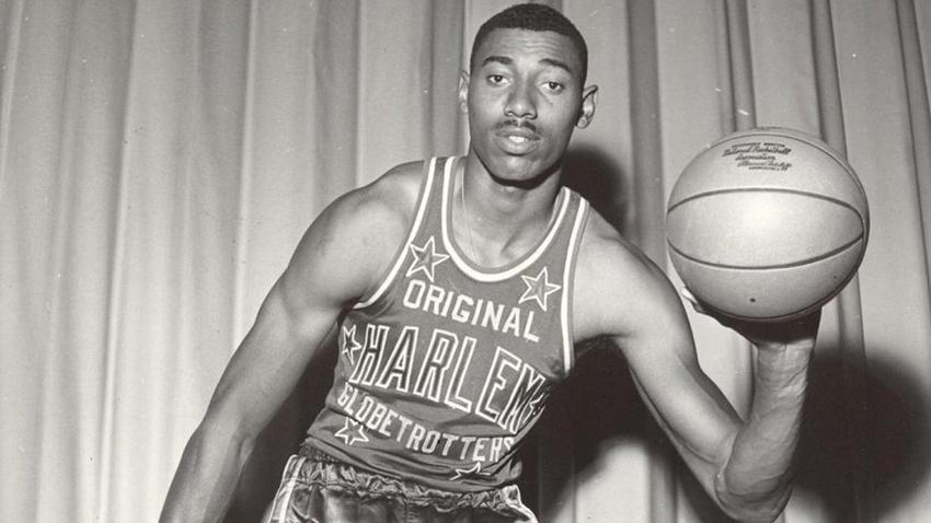 Wilt Chamberlain Harlem Globetrotters