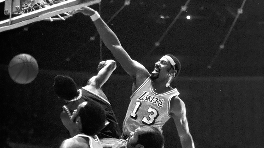 Wilt Chamberlain Los Angeles Lakers