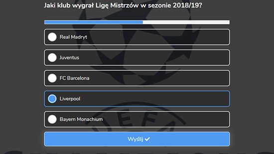 Sportowy kozak instrukcja Liga Mistrzow 5