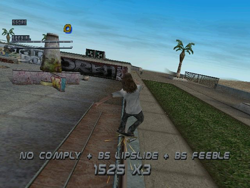 gameplay tony hawk's pro skater 2