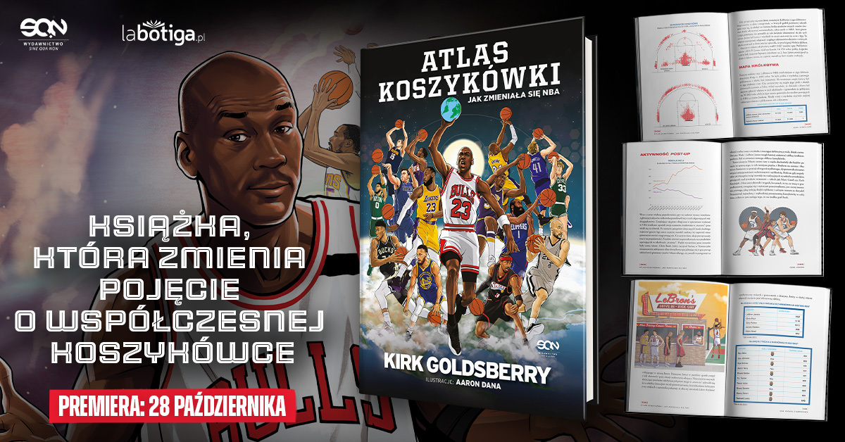 Atlas Koszykówki książka SQN